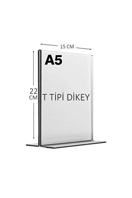 MASA ÜSTÜ T TİPİ DİKEY A5 FÖYLÜK