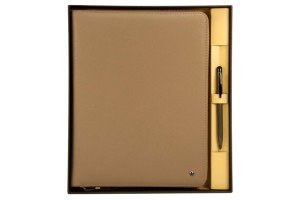 Scrikss DR 8113 i pad Kılıfı ve Defter  Bej