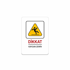 EKSTRAFİX 425 25x35 CM DİKKAT KAYGAN ZEMİN