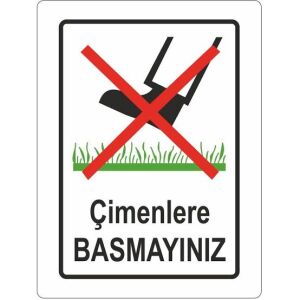 EKSTRAFİX 425 25x35 CM ÇİMENLERE BASMAYINIZ