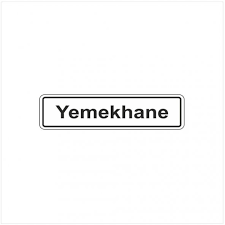 EKSTRAFİX YUL-107 YEMEKHANE 7x24,5 CM