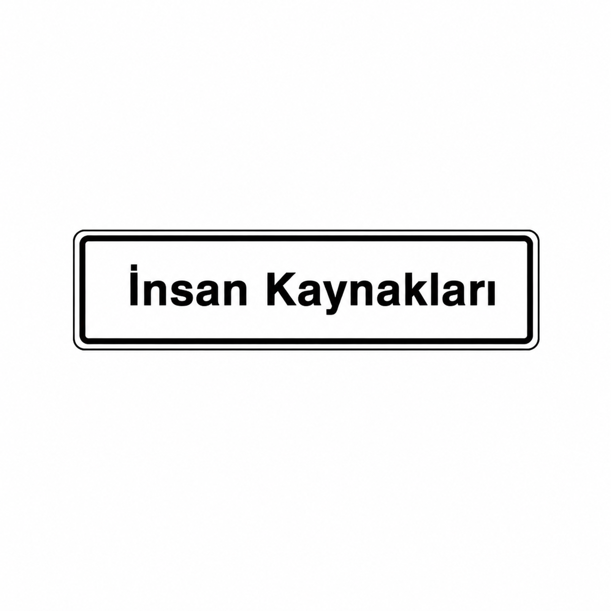 EKSTRAFİX YUL-131 İNSAN KAYNAKLARI 7x24,5 CM