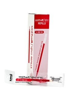 Uni-Ball UMR-10 İmza Kalem Yedeği Kırmızı