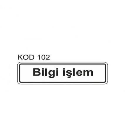 EKSTRAFİX YUL-102 BİLGİ İŞLEM 7x24,5 CM
