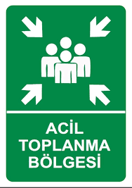 EKSTRAFİX YUL-449-5 25x35 CM ACİL TOPLANMA BÖLGESİ