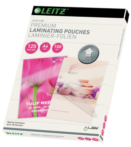 Leitz 7481 A-4 Laminasyon Filmi 125 Micron 100'lü