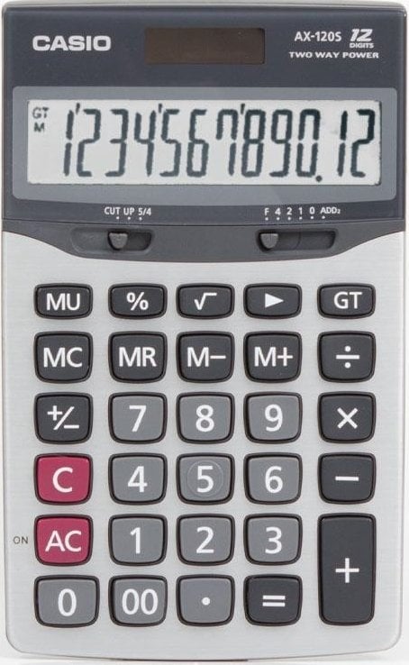 Casio AX-120S Masaüstü Hesap Makinesi