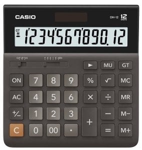 Casio DH-12 Masaüstü Hesap Makinesi