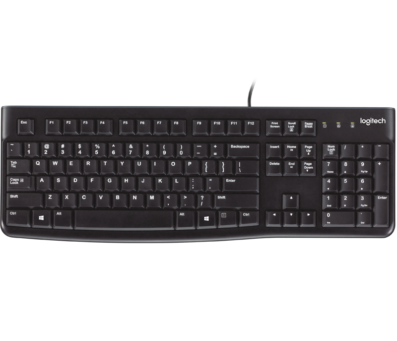 Logitech K120 Kablolu Klavye