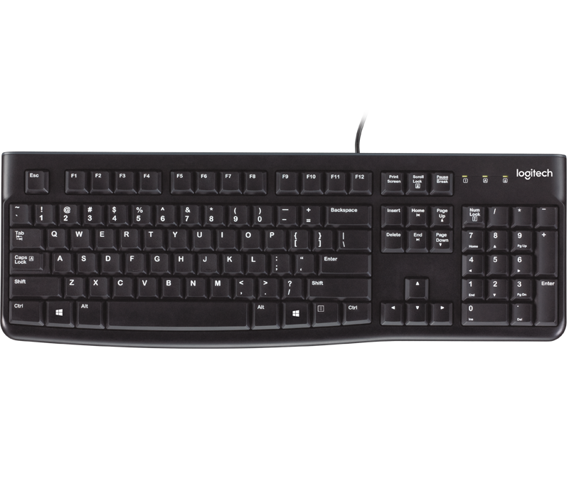 Logitech K120 Kablolu Klavye