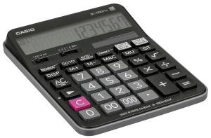 Casio DJ-120D Plus Masaüstü Hesap Makinesi (YÜZDE YAPABİLEN +İŞLEM KONTROLLÜ)