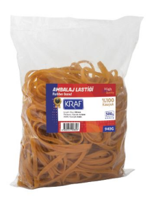 KRAF AMBALAJ LASTİĞİ %100 KAUÇUK 500g GENİŞ 940G