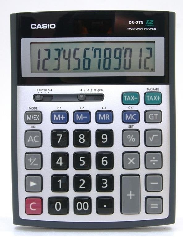 Casio DS-2TS Masaüstü Hesap Makinesi