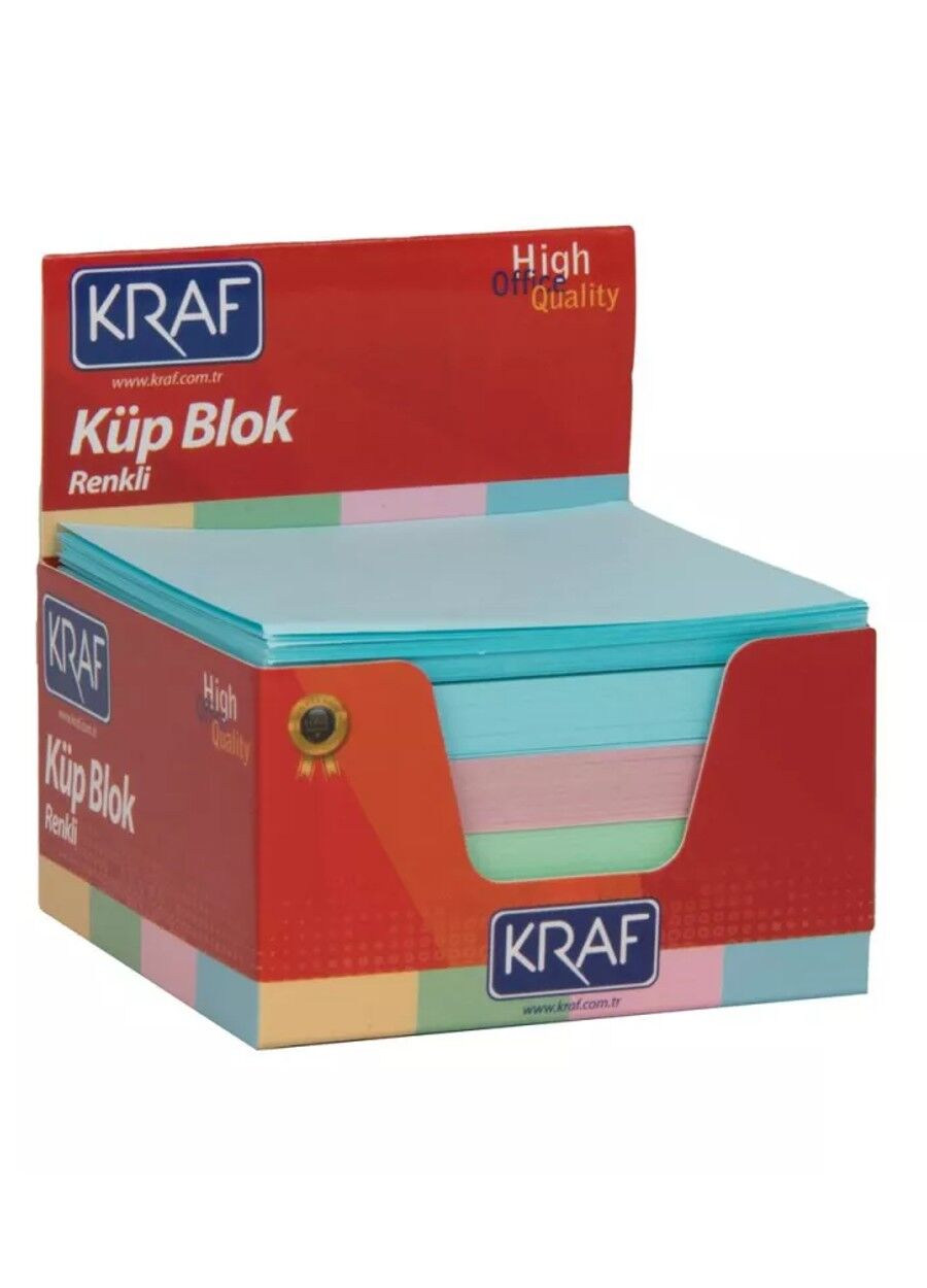 KRAF 117G KÜP BLOK RENKLİ 8*8 CM
