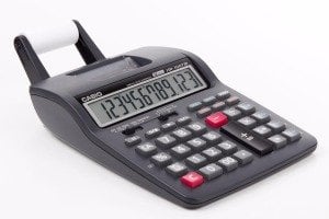 Casio HR-100TM-BK Şeritli Hesap Makinesi