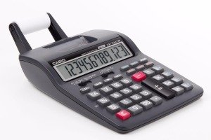Casio HR-100TM-BK Şeritli Hesap Makinesi