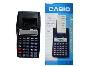 Casio HR-8TM-BK Şeritli Hesap Makinesi