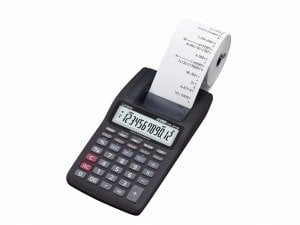 Casio HR-8TM-BK Şeritli Hesap Makinesi