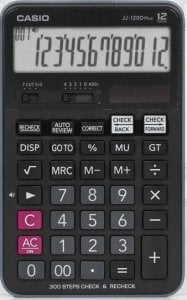 Casio JJ-120D Plus  Masaüstü Hesap Makinesi