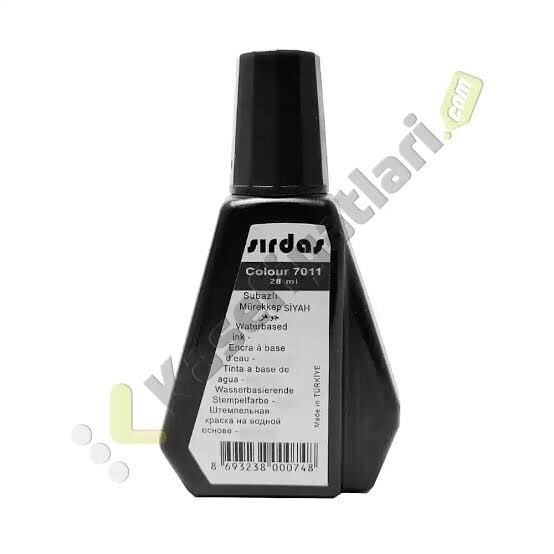 SIRDAŞ 7011 KAŞE MÜREKKEBİ SİYAH