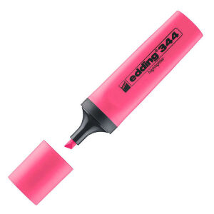 EDDİNG E-344 FOSFORLU KALEM PEMBE