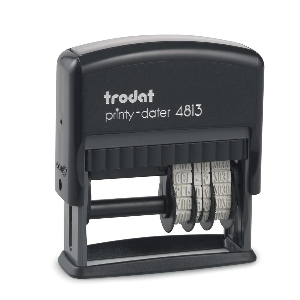 TRODAT 4813 TARİH KAŞESİ + PLAKALI