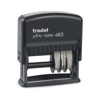 TRODAT 4813 TARİH KAŞESİ + PLAKALI