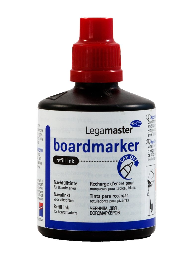 Edding Legamaster Tahta Kalem Mürekkebi 100Ml Kırmızı