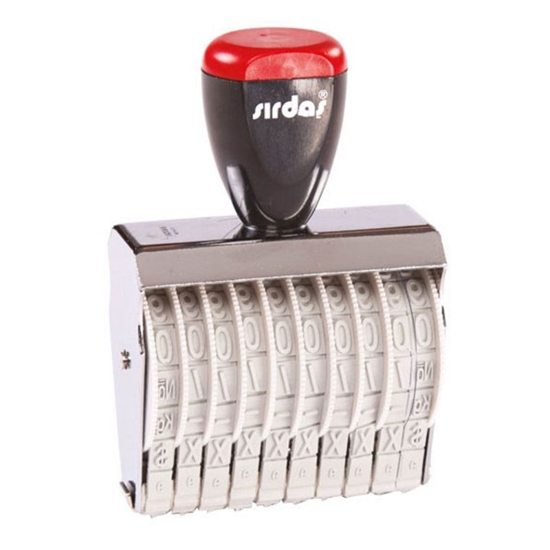 SIRDAŞ NUMARATÖR 9 MM 10 HANE 15910