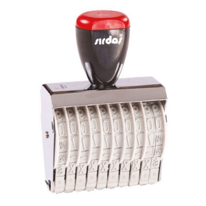SIRDAŞ NUMARATÖR 9 MM 10 HANE 15910