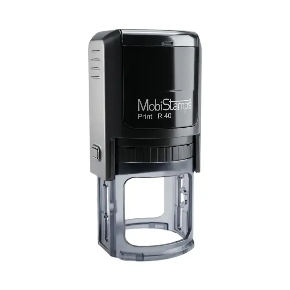 MOBİSTAMPS KAŞE YUVARLAK R-40