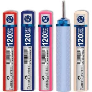 FABER CASTELL MİN GRİP SOFT 0.7 MM 2B 60 MM 120 Lİ KALEM UCU