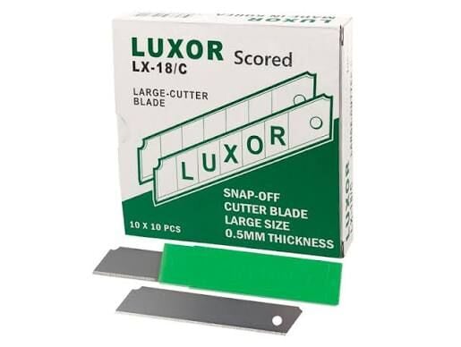 LUXOR LX-18/C- KIRIMSIZ MAKET BIÇAĞI YEDEĞİ GENİŞ