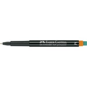 Faber Castell 1525 Permanent Kalem (M) Turuncu