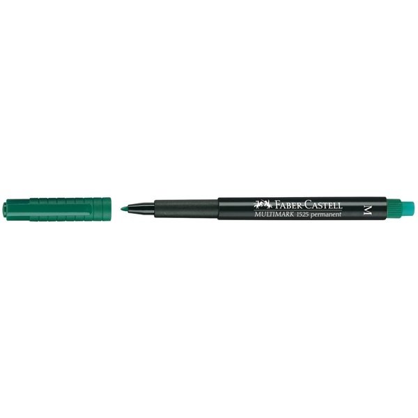 Faber Castell 1525 Permanent Kalem (M) Yeşil