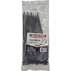 BAYTEC MK1802 KABLO BAĞI SİYAH 3.6x150 100 ADET