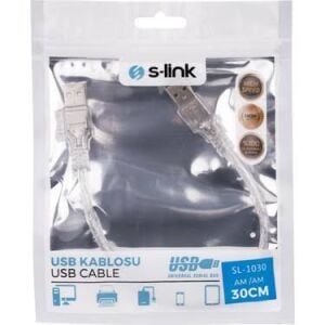 S-LİNK SL-1030 USB 3M 2.0 UZATICI KABLO