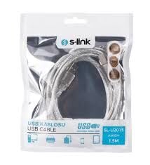 S-LİNK SL-U2015 USB 2.0 1,5 MT YAZICI KABLOSU
