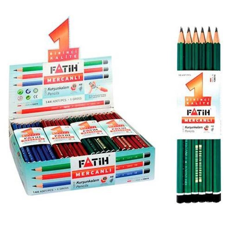 FATİH MERCANLI KURŞUN KALEM SİLGİLİ