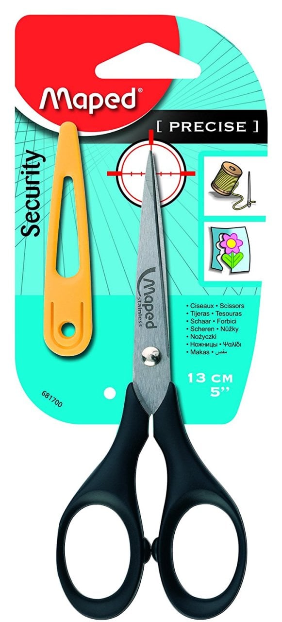 Maped 681700 Güvenlik Muhafazalı Ofis Makası 13 Cm