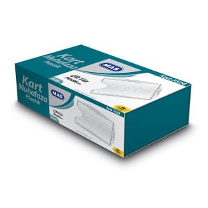 MAS 3524 ÇİFT YÜZLÜ KART MUHAFAZASI 54x26