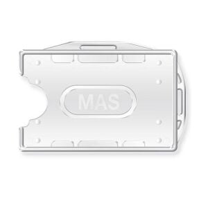 MAS 3524 ÇİFT YÜZLÜ KART MUHAFAZASI 54x26