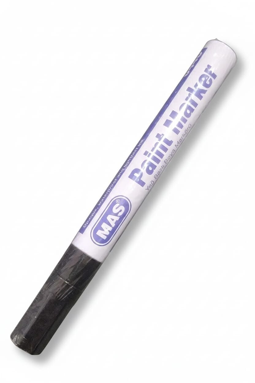 MAS 6448 PAİNT MARKER SİYAH 12'Lİ