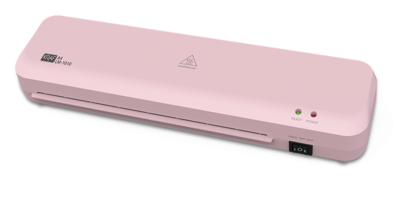 KRAF LAMİNASYON MAKİNESİ A4 LM-1010PK PEMBE