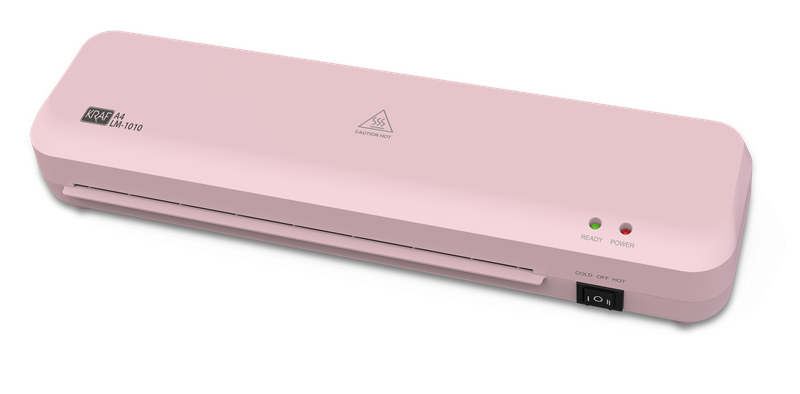 KRAF LAMİNASYON MAKİNESİ A4 LM-1010PK PEMBE