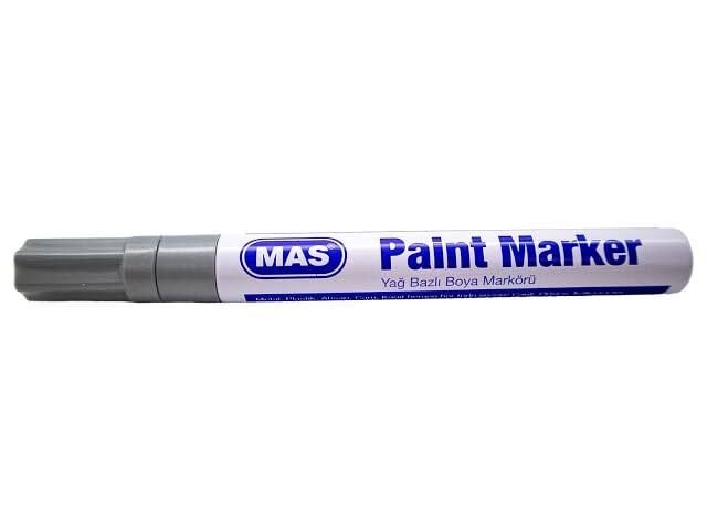 MAS 6448 PAİNT MARKER GÜMÜŞ 12'Lİ