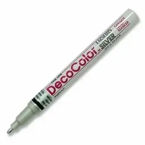 MARVY DECOCOLOR 728 SİLVER PAİNT MARKER