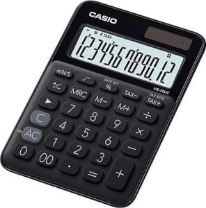 CASİO MS-20UC SİYAH CEP HESAP MAKİNESİ