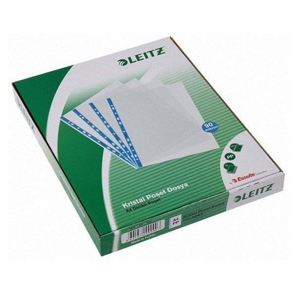 Leitz L-4700 Kristal Poşet Dosya 100'lü