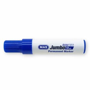 MAS 6444 JUMBO PERMANENT MARKER 10MM MAVİ